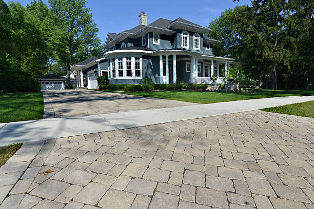 Residential Paver Driveway in Mayville, WI